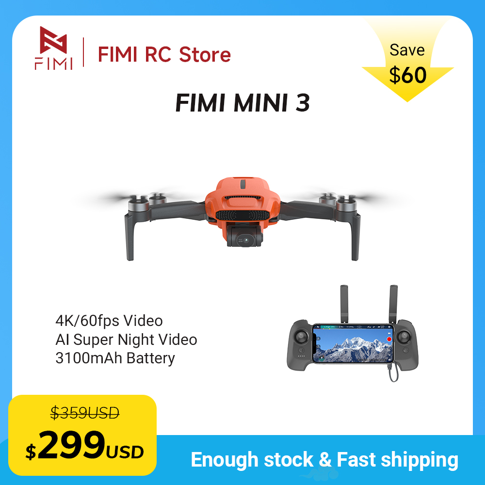 Drone Video Production - FIMI MINI 3 Drone Kamera 4K
