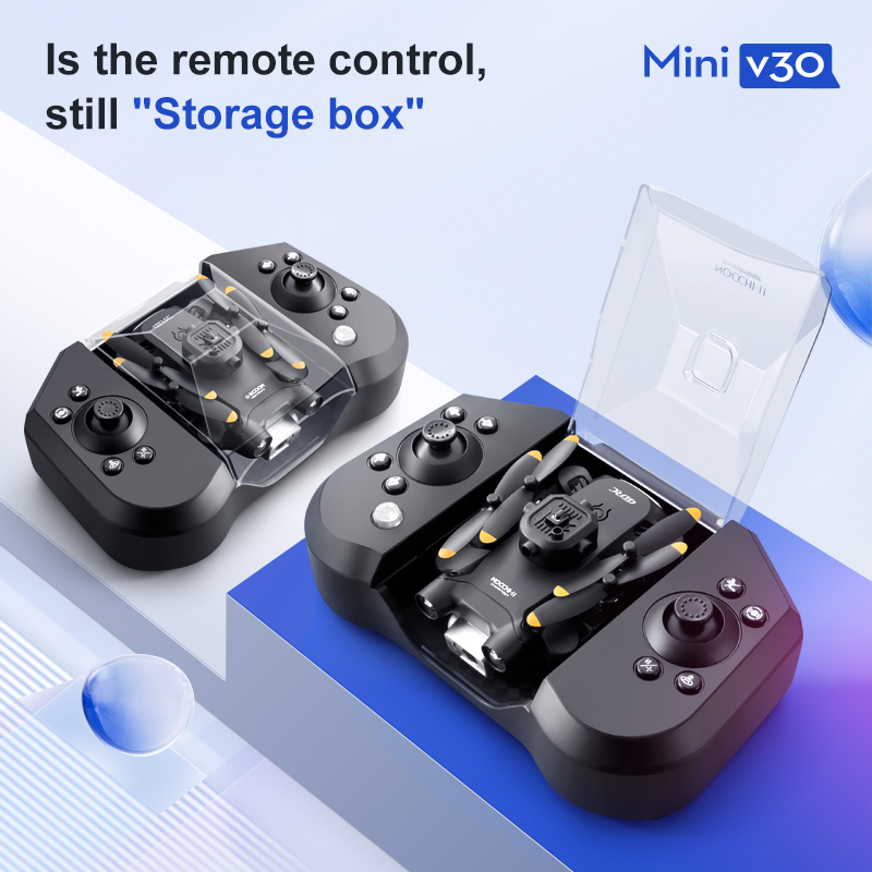 Drone FPV Mini V30 WiFi, Quadc - Drone Video Production ulasan dan harga