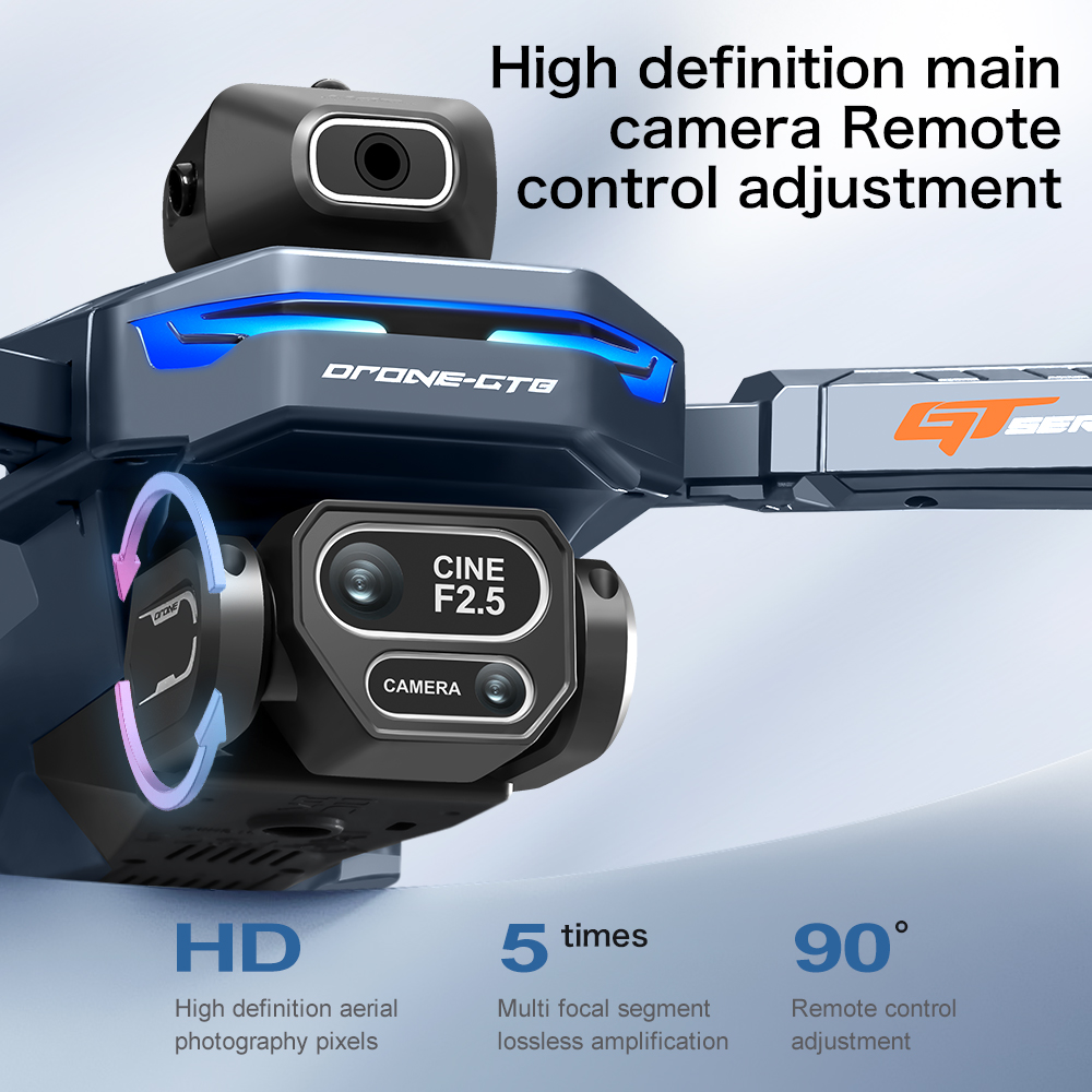 Drone RC GT8 HD BARU 4K Profes - Drone Video Production ulasan dan harga